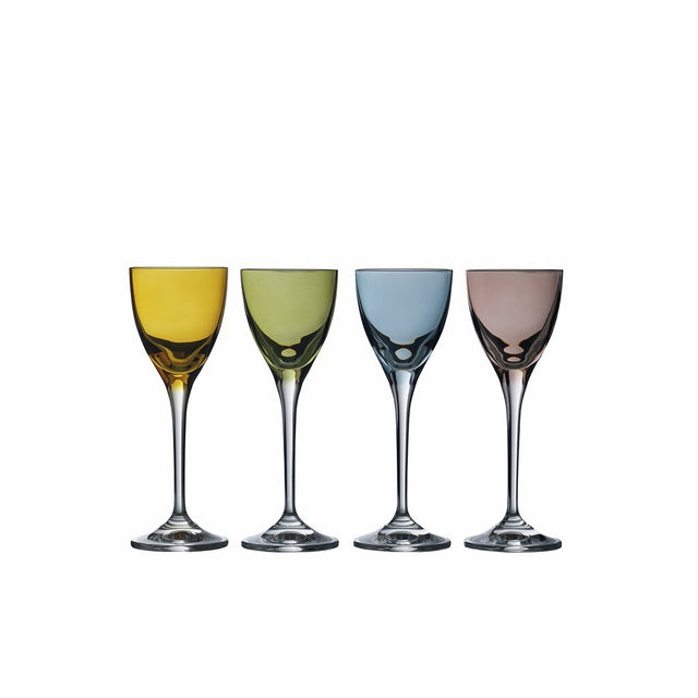 Magnor Joyful Snapsglas 6 cl 4 - pack - Kockensval