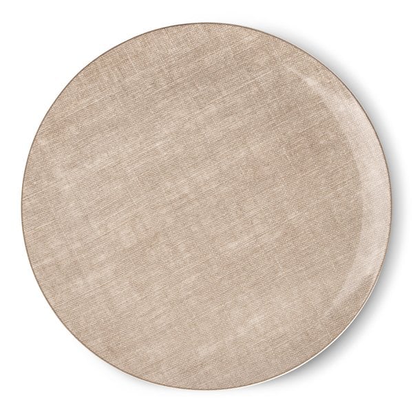 Magnor Linen Tallrik 27 cm Beige - Kockensval