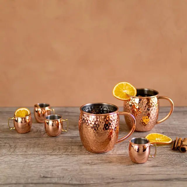 Modern House Moscow Mule Mugg 6 cl 4 - Pack - Kockensval