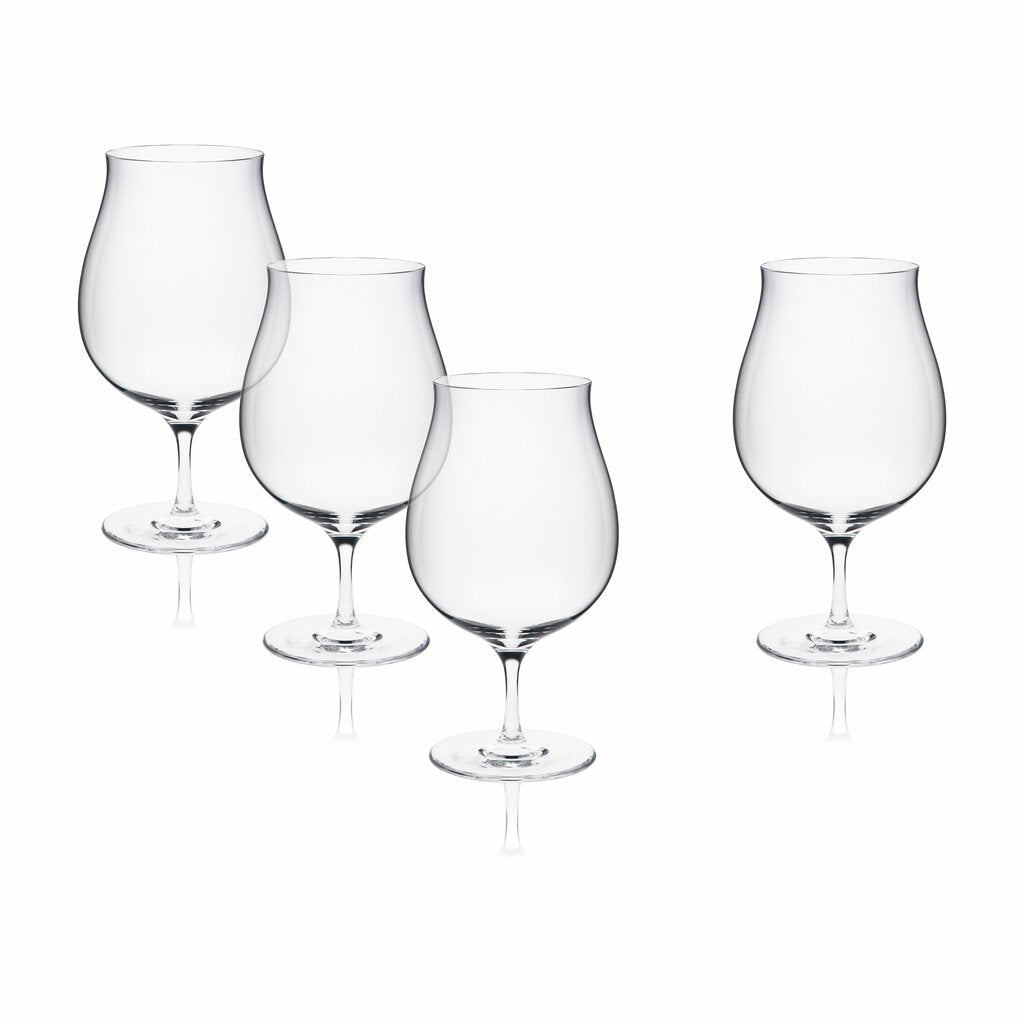 Modern House Night Event Ölglas 4 - pack 54 cl Klar - Kockensval