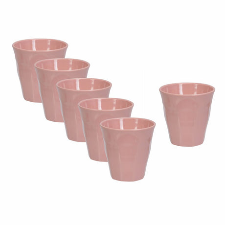 Modern House Outdoor Mugg 6 - Pack 25 cl Ljus Rosa - Kockensval