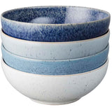 Denby Studio Blue Flingskål 17 cm 4-Pack stengods