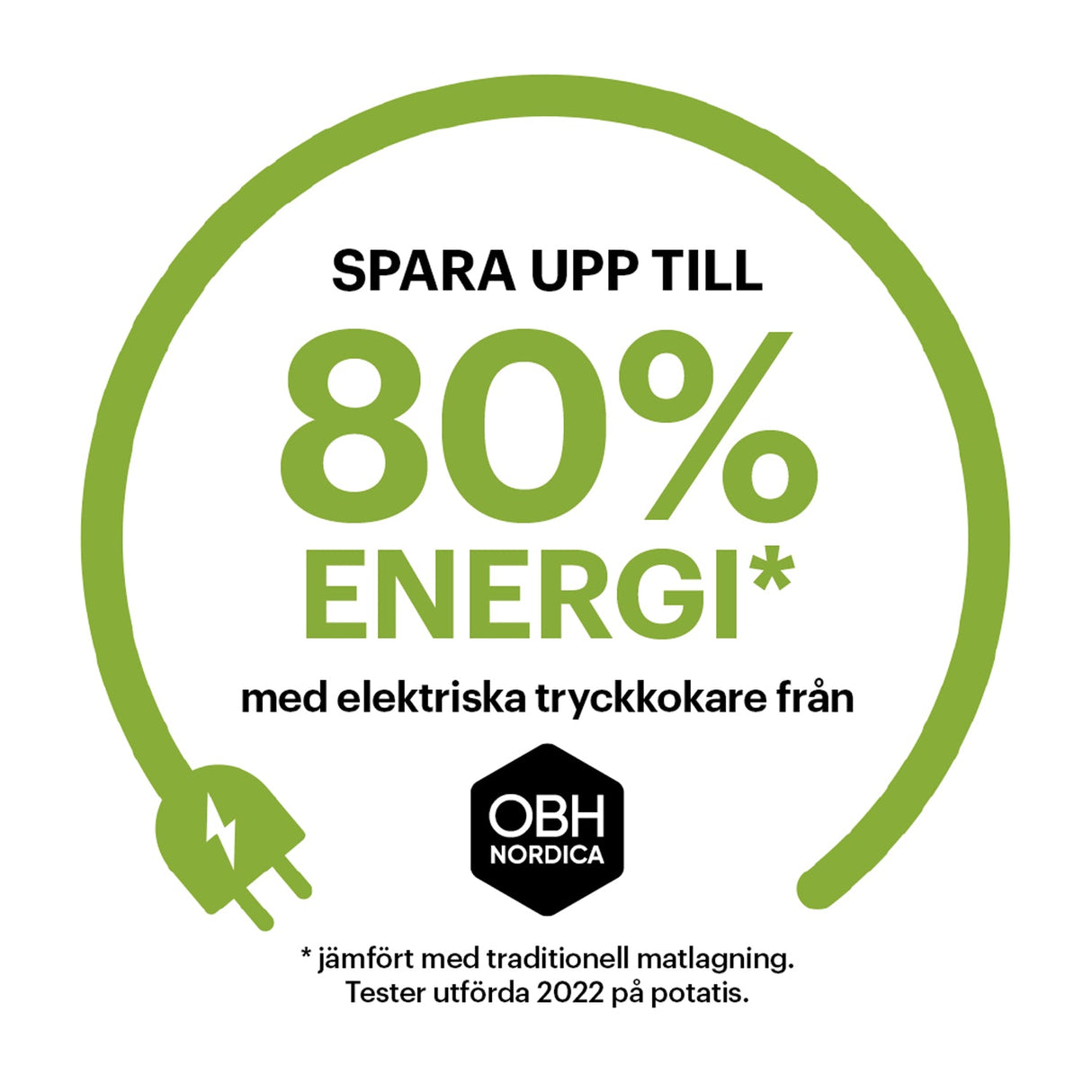 OBH Nordica Tryckkokare Turbo Cuisine - Kockensval