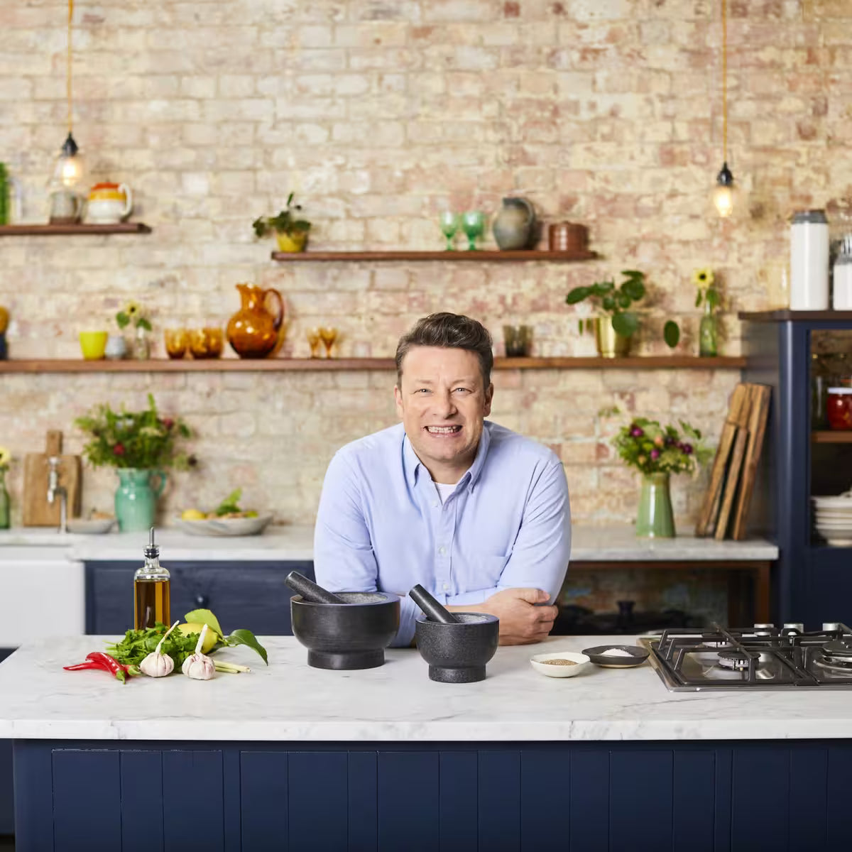 Jamie oliver Mortel i granit 14,5 cm