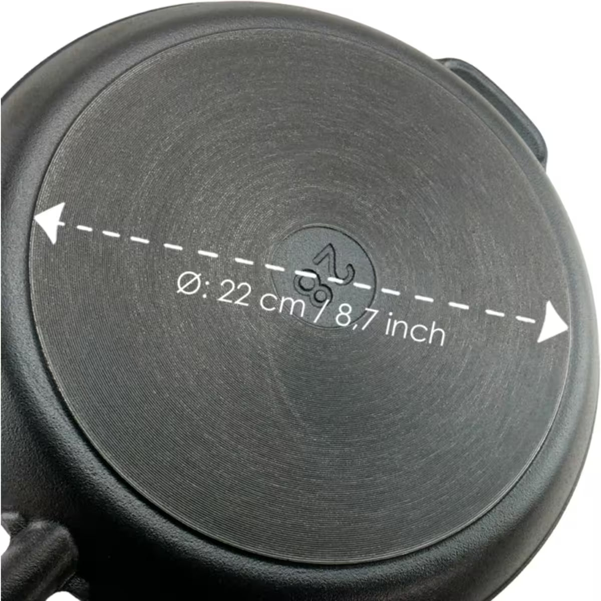 Carl victor Grillpanna i gjutjärn 28 cm bokhandtag