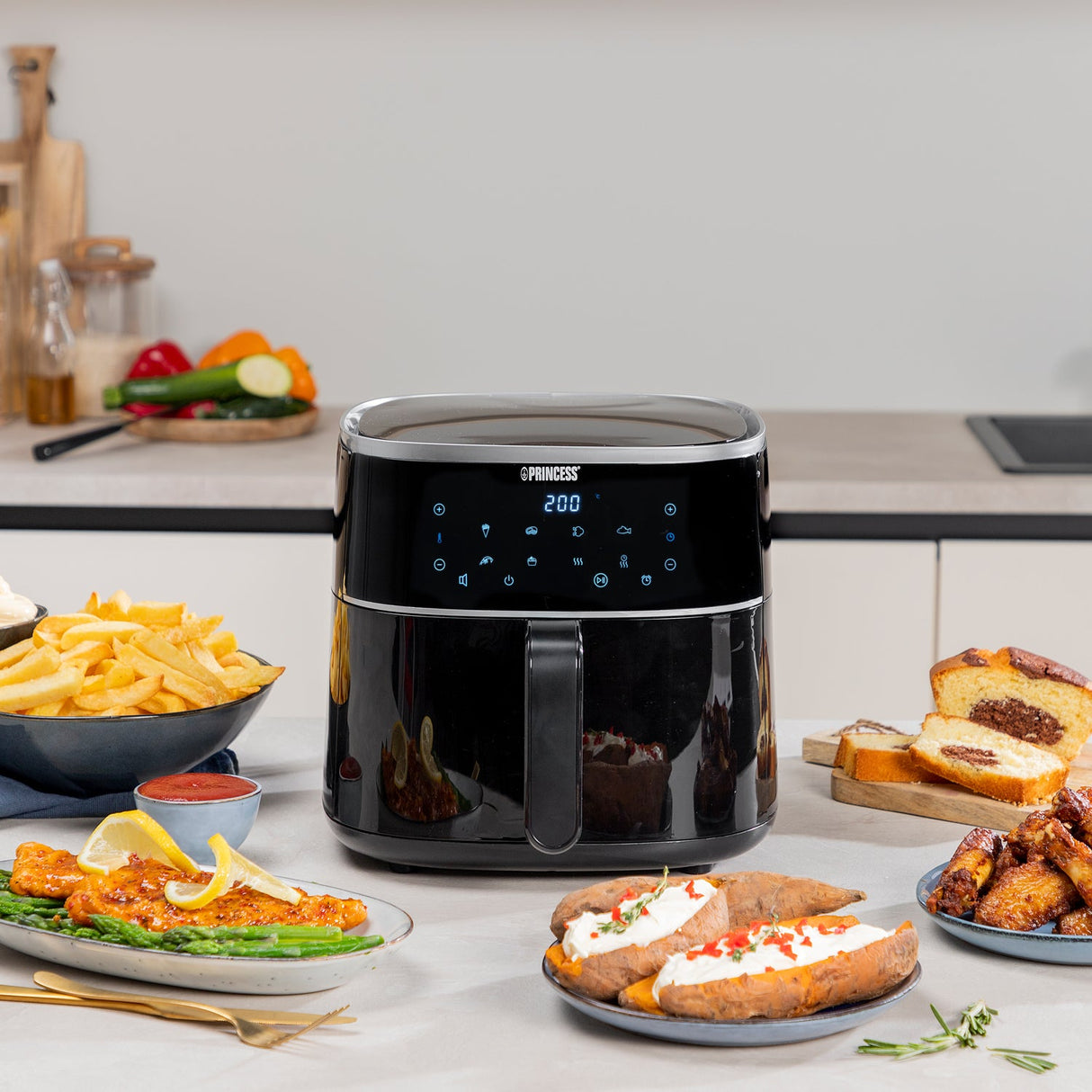 Princess Digital Airfryer 6L - Kockensval