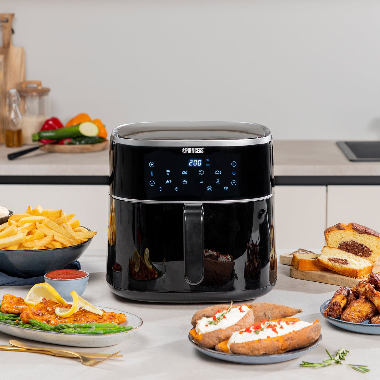 Princess Digital Airfryer 8L - Kockensval