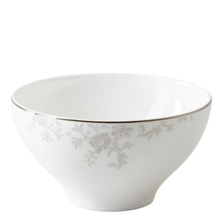 Royal Porcelain Angelina Platinum Dessertskål 13 cm Vit - Kockensval