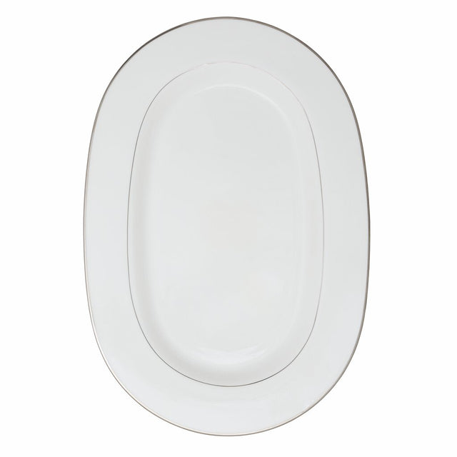 Royal Porcelain Platinum Ovalt Fat 40 cm Vit - Kockensval