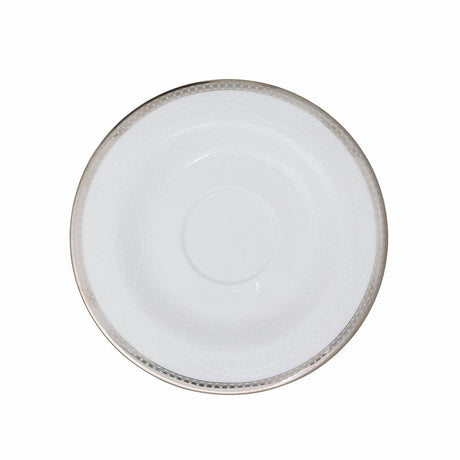 Royal Porcelain Silver Paisley Fat till Kaffekopp 15 cm Vit - Kockensval