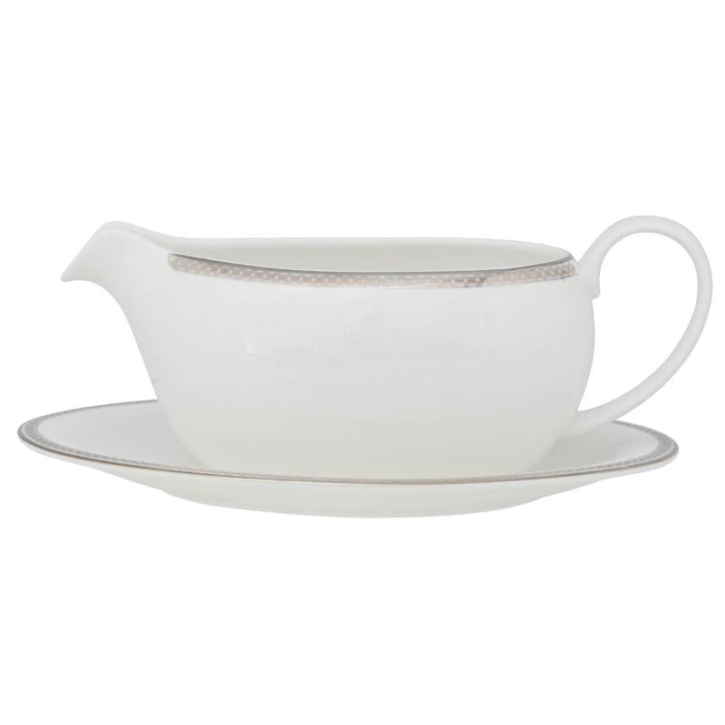 Royal Porcelain Silver Paisley Fat till Såssnipa 20 cm Vit - Kockensval