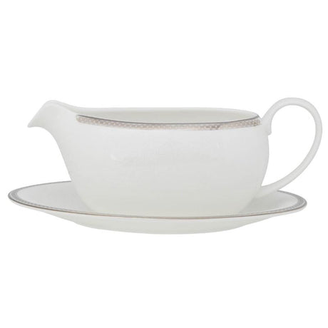 Royal Porcelain Silver Paisley Fat till Såssnipa 20 cm Vit - Kockensval