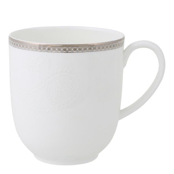 Royal Porcelain Silver Paisley Mugg 38 cl Vit - Kockensval