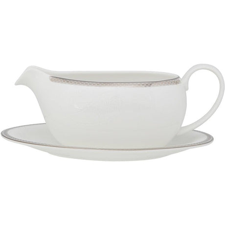 Royal Porcelain Silver Paisley Såssnipa 40 cl Vit - Kockensval