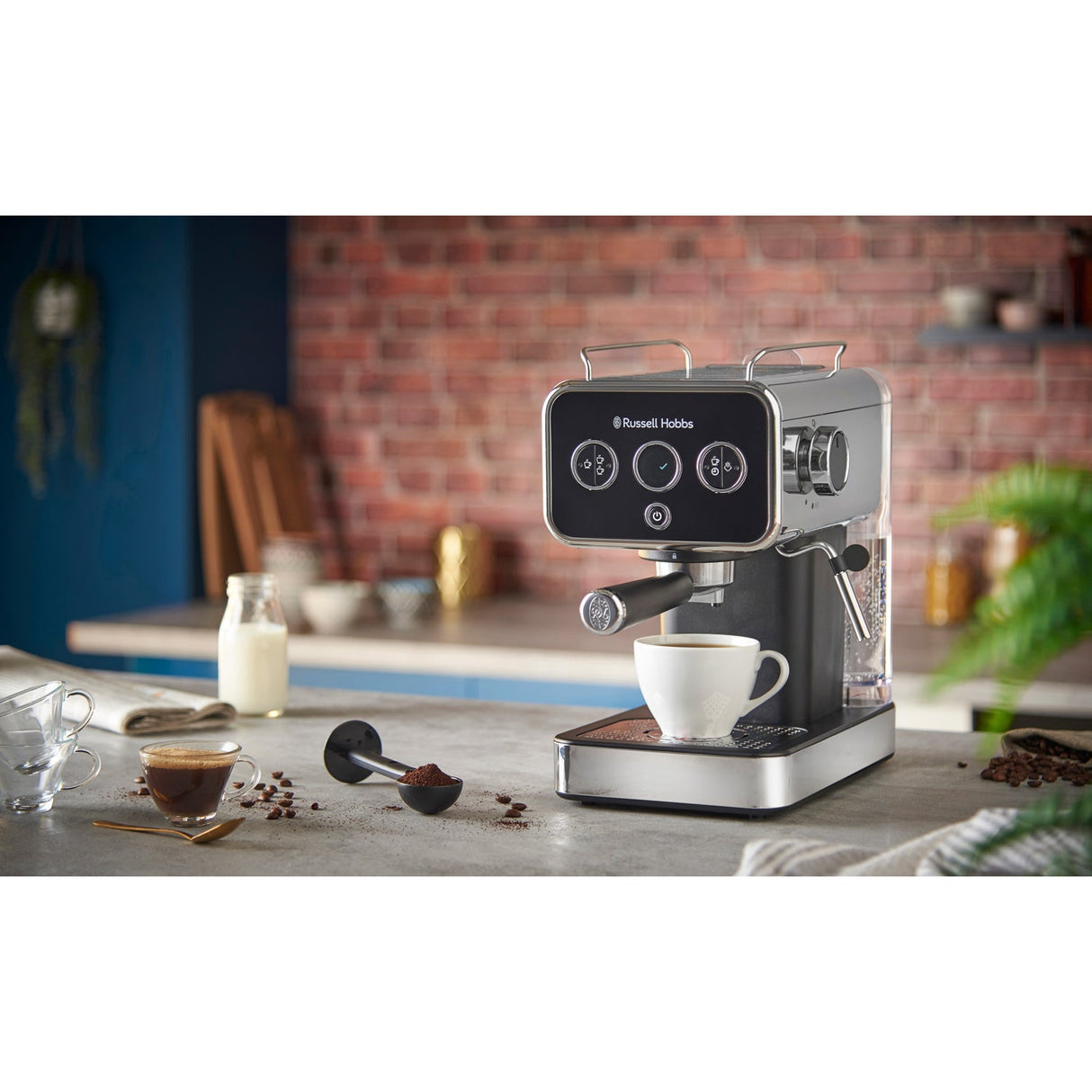 Russell Hobbs Espressomaskin Distinctions Svart - Kockensval