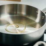 Skottsberg Sautépanna med lock 28 cm rostfritt stål