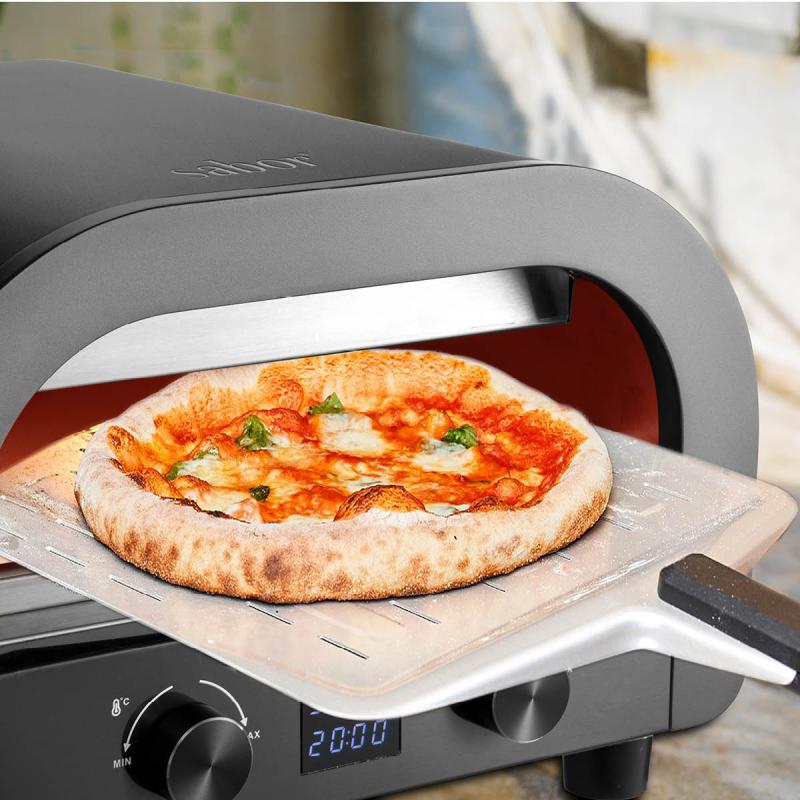 Sabor Ultimate Elektrisk Pizzaugn Svart - Kockensval