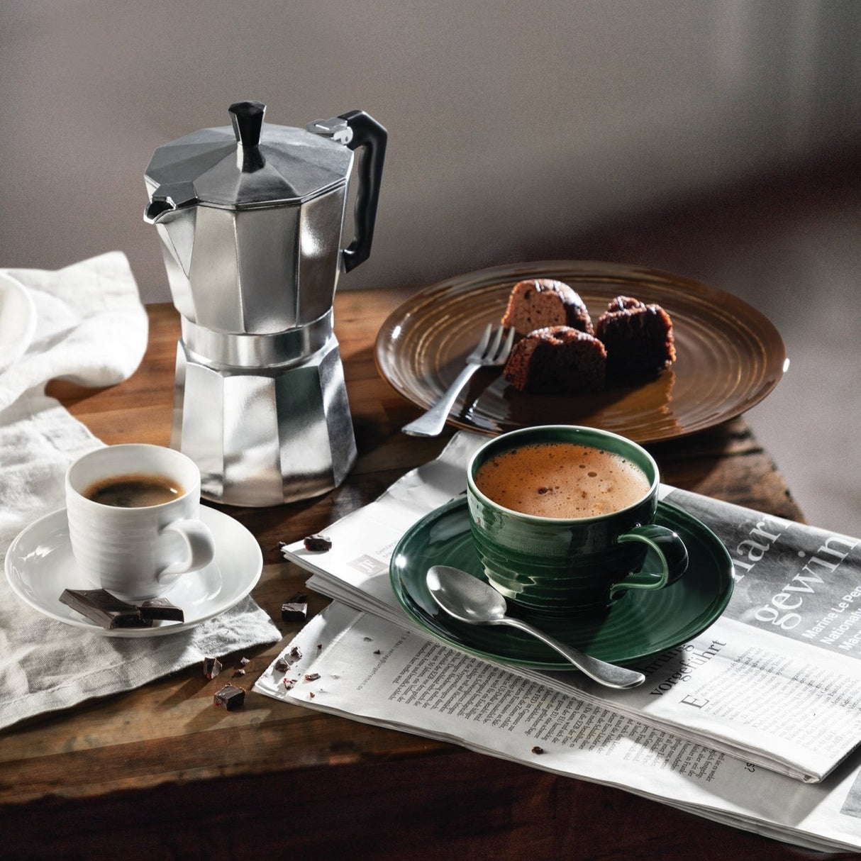 Seltmann Weiden Terra Brun Kaffefat 12 cm 6 - pack - Kockensval