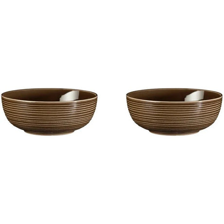 Seltmann Weiden Terra Brun Skål 20 cm 2 - pack - Kockensval