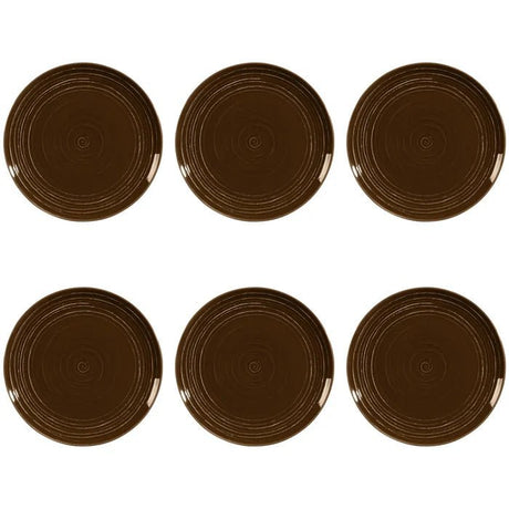 Seltmann Weiden Terra Brun Tallrik 22,5 cm 6 - pack - Kockensval