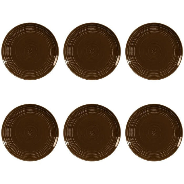 Seltmann Weiden Terra Brun Tallrik 22,5 cm 6 - pack - Kockensval