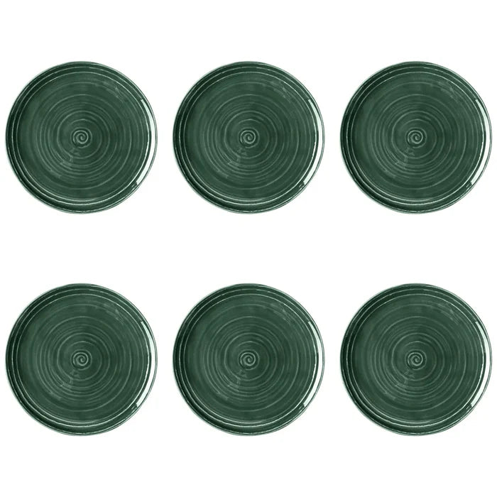 Seltmann Weiden Terra Mossgrön Tallrik 17,5 cm 6 - pack - Kockensval