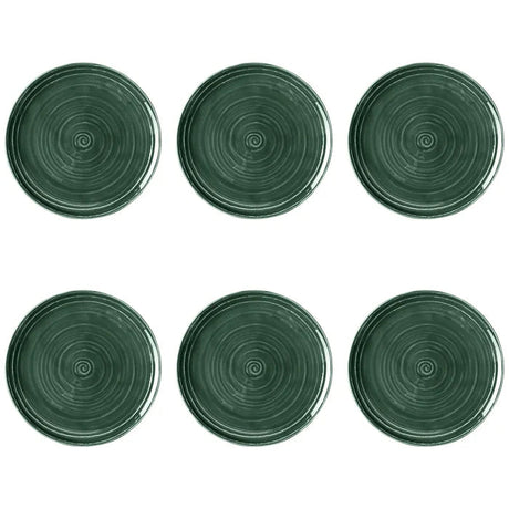 Seltmann Weiden Terra Mossgrön Tallrik 17,5 cm 6 - pack - Kockensval