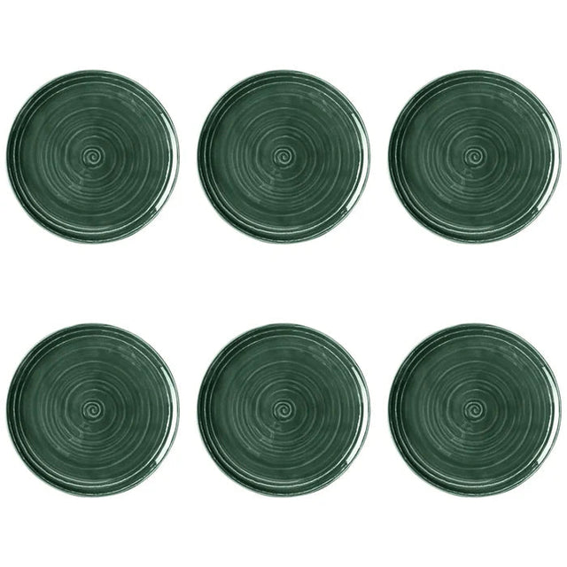 Seltmann Weiden Terra Mossgrön Tallrik 17,5 cm 6 - pack - Kockensval