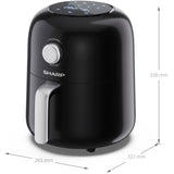 Sharp Airfryer 4L med Digital Kontroll - Kockensval