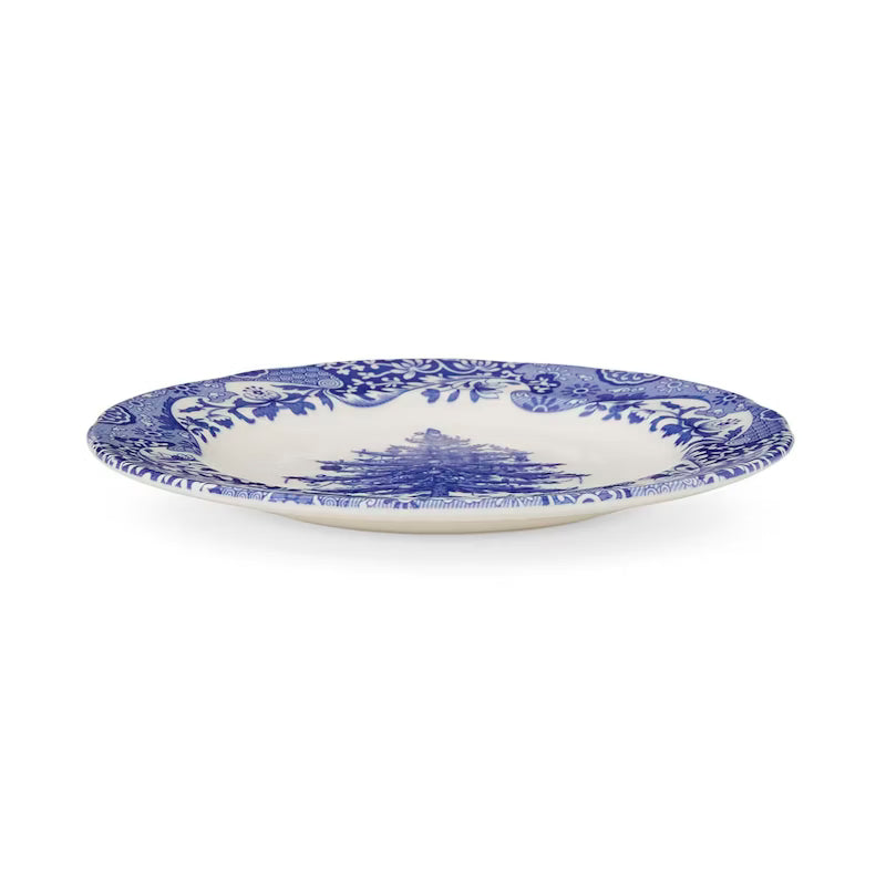 Spode Blue Italian Christmas Tree Tallrik 20 cm
