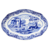 Spode Blue Italian ovalt fat