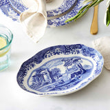 Spode Blue Italian ovalt fat