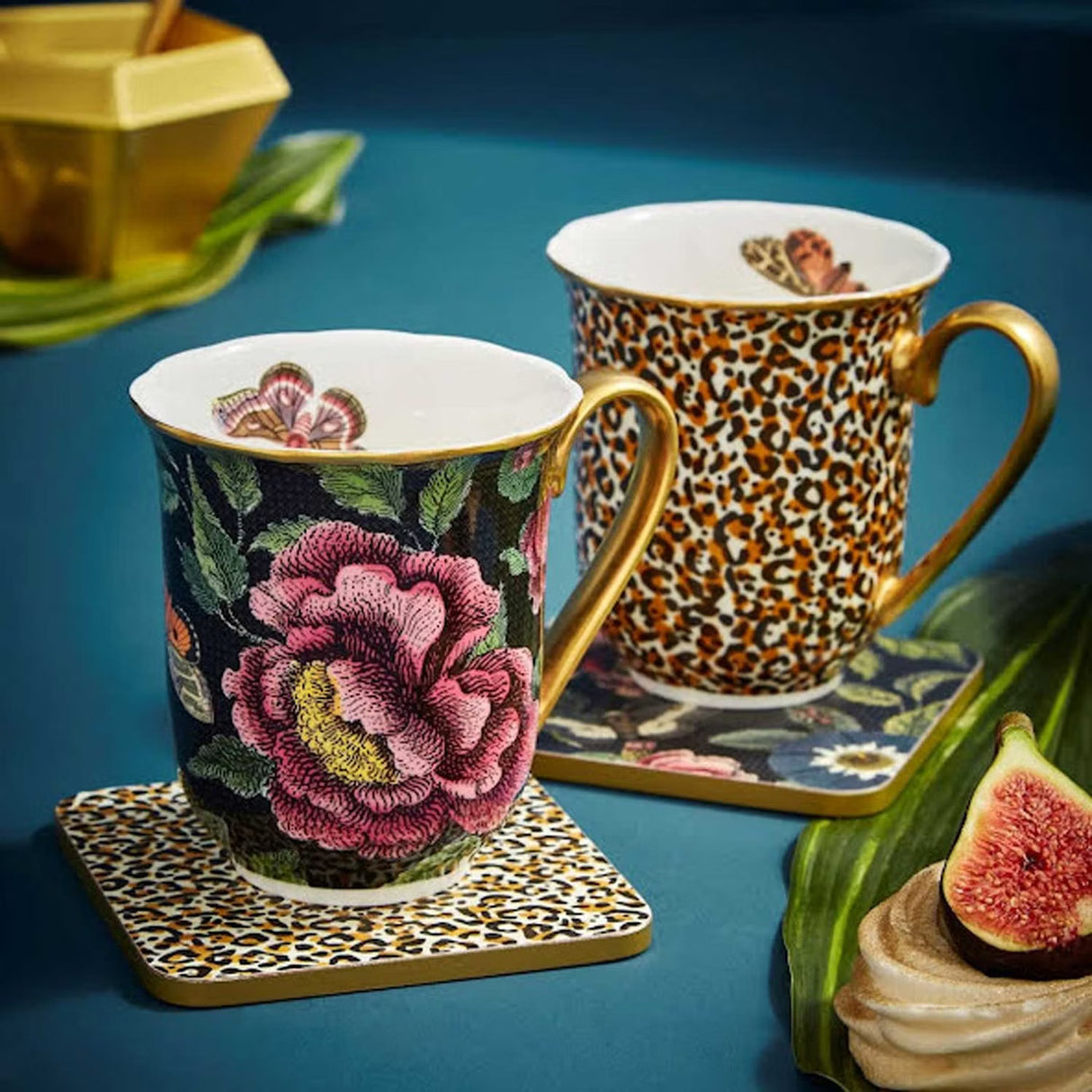 Spode Creatures of Curiosity Mugg 34 cl Black