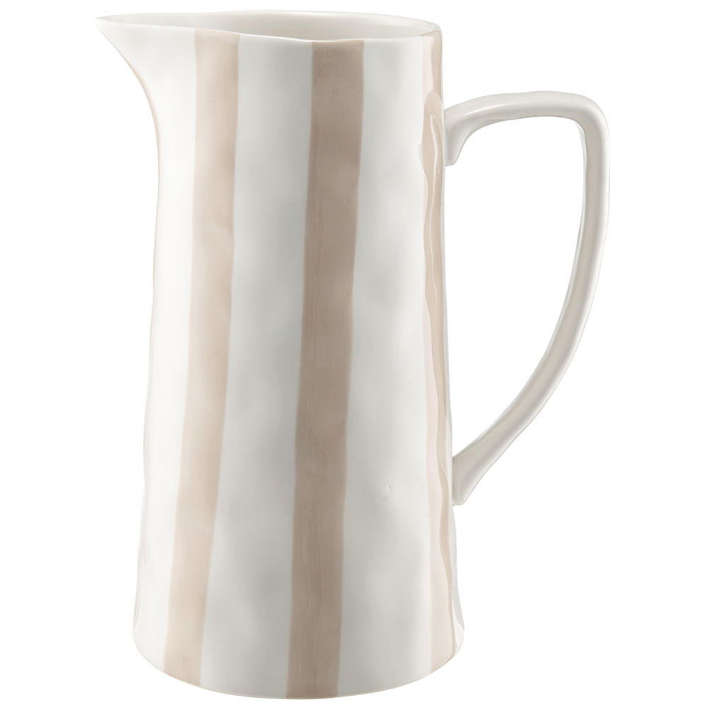 Stiernholm Stripes Tillbringare 1,8 L Vit rosa