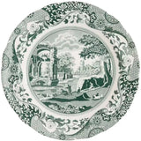 Spode Heritage Green Italian tallrik 27 cm, grön/vit