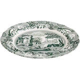 Spode Heritage Green Italian tallrik 27 cm, grön/vit