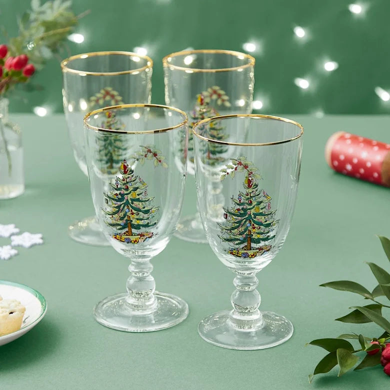 Spode Christmas Tree Gobletglas 45 cl 4-pack