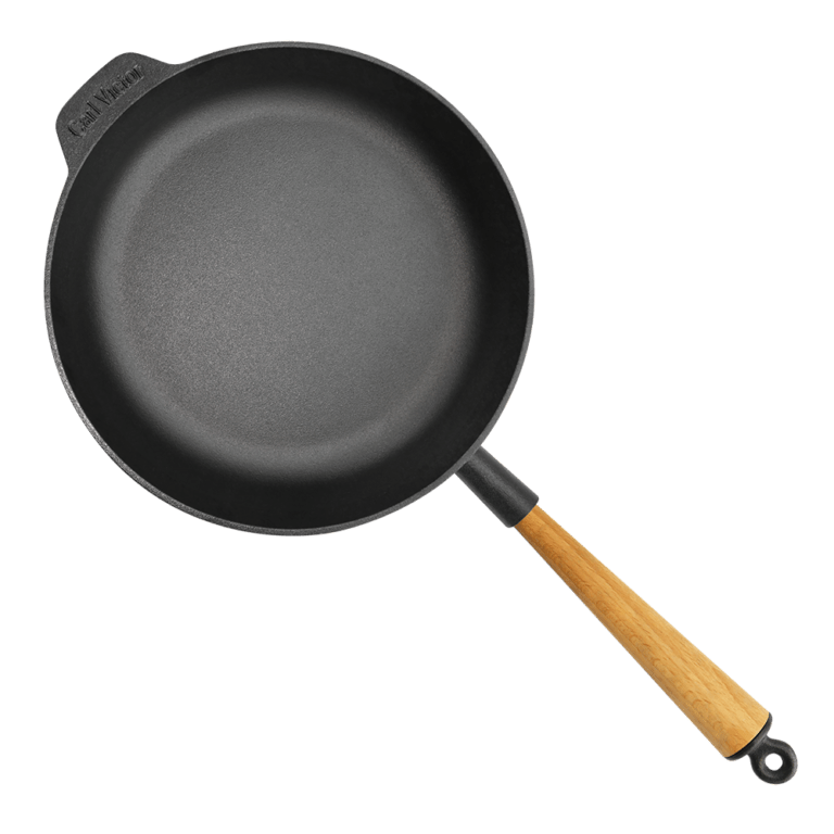 Carl Victor Traktörpanna Med Glaslock 28 cm, Bok Handtag