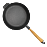 Carl Victor Traktörpanna Med Glaslock 28 cm, Bok Handtag