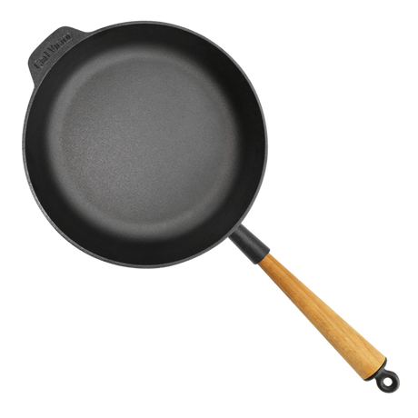 Carl Victor Traktörpanna Med Glaslock 28 cm, Bok Handtag