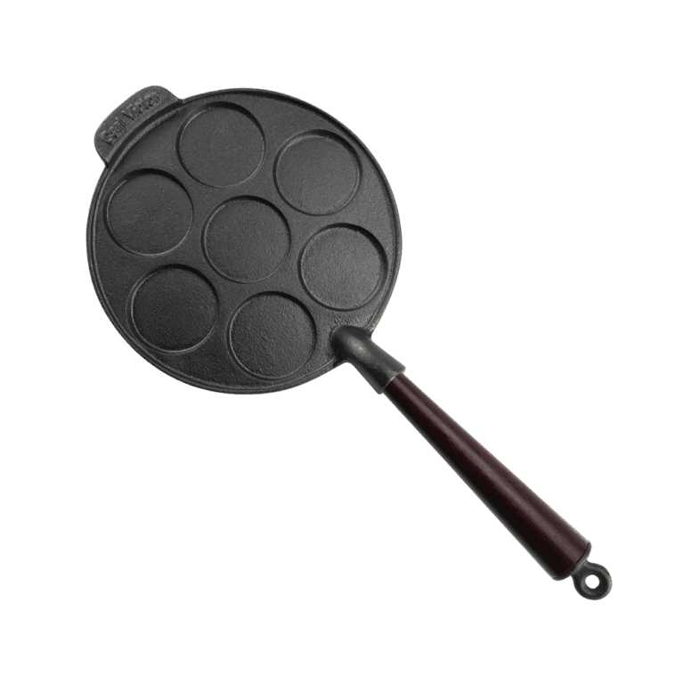 Carl Victor Plättjärn gjutjärn 23cm Trähandtag