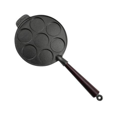 Carl Victor Plättjärn gjutjärn 23cm Trähandtag