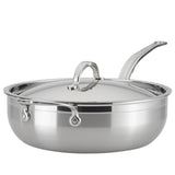 Hestan Probond Traktörpanna med lock 28 cm 4,7 L Stål
