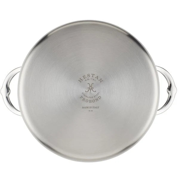 Hestan Probond Gryta med lock 7,6 L Stål
