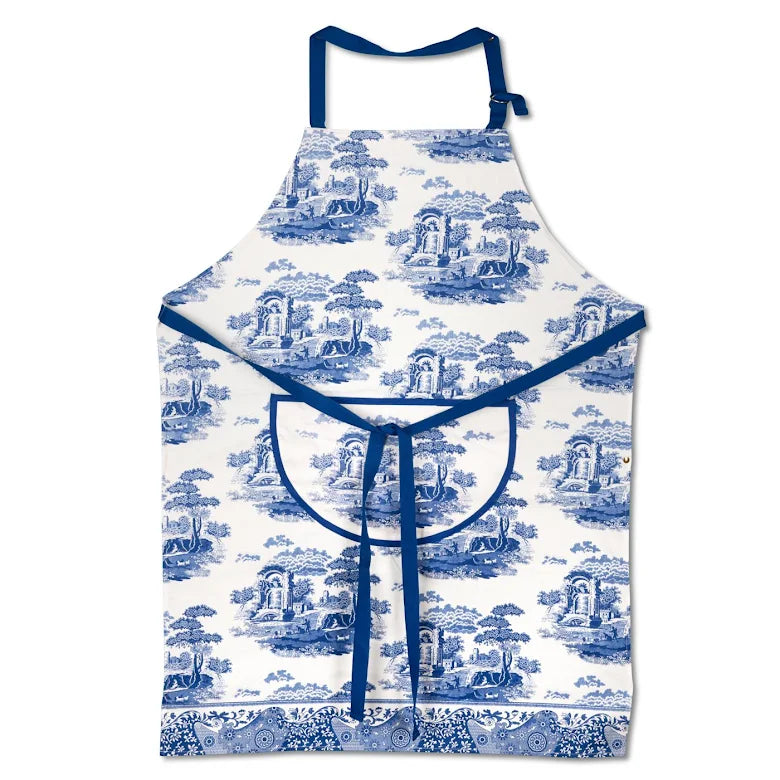 Spode Blue Italian Förkläde Bomull