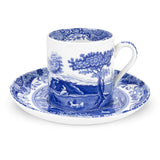 Spode Blue Italian espressokopp med fat 9 cl