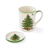 Spode Christmas Tree Mugg & underlägg 35 cl
