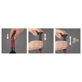 Vacu Vin Wine Saver & 1 Stopper Svart
