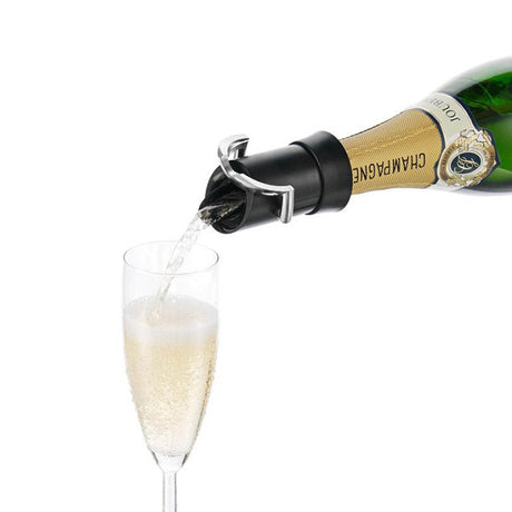 Vacu Vin Champagneförslutare Svart