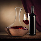 Vacu Vin Swirling Vinkaraff med kork Kristallglas